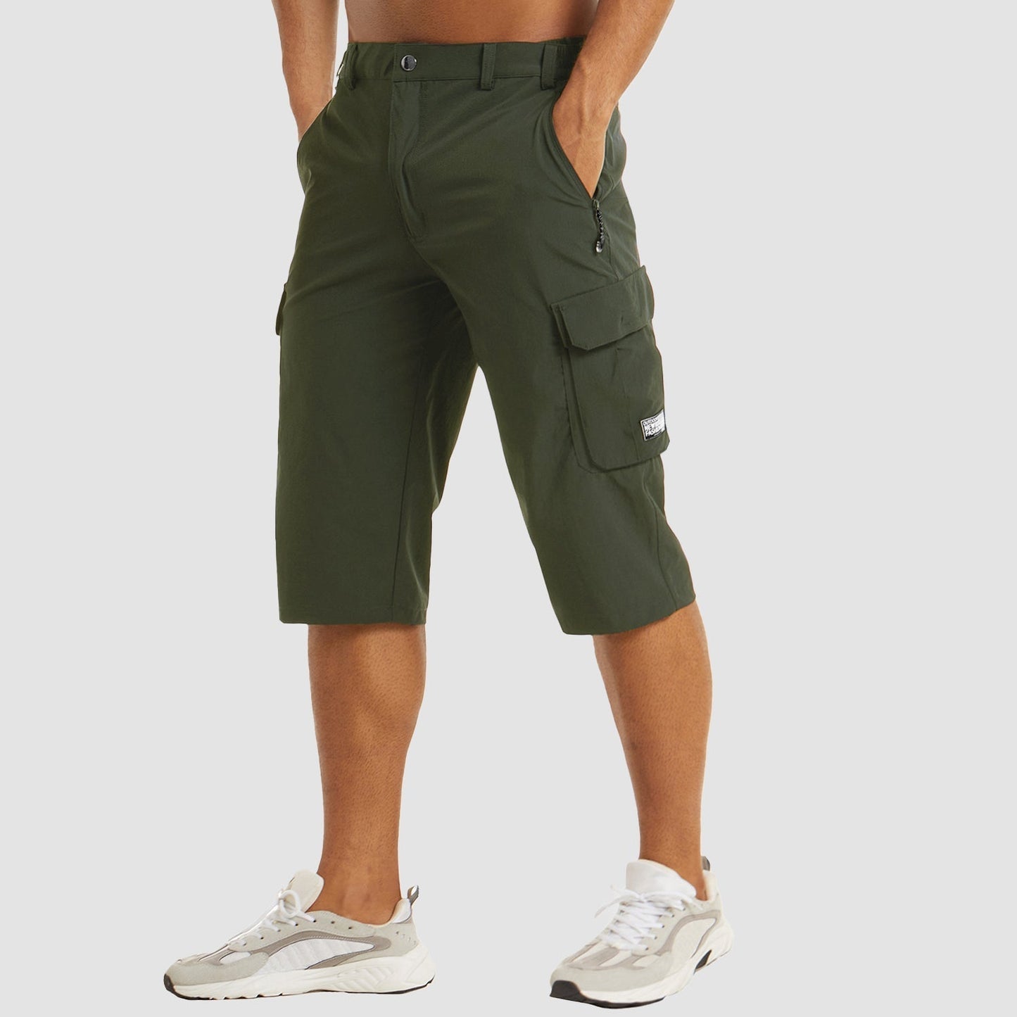 berg-feldt Herren Cargo Shorts in schnelltrocknendem Material
