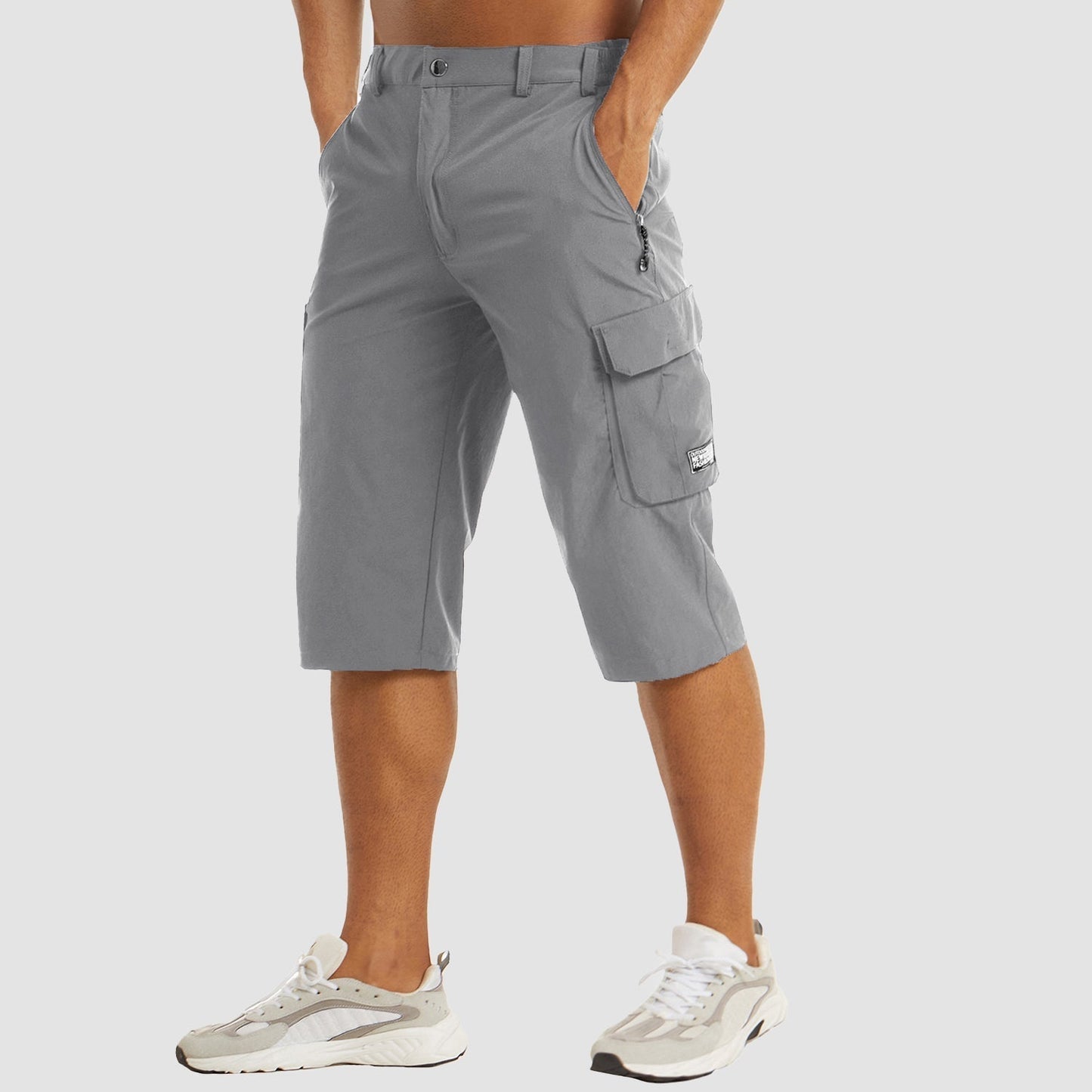 berg-feldt Herren Cargo Shorts in schnelltrocknendem Material