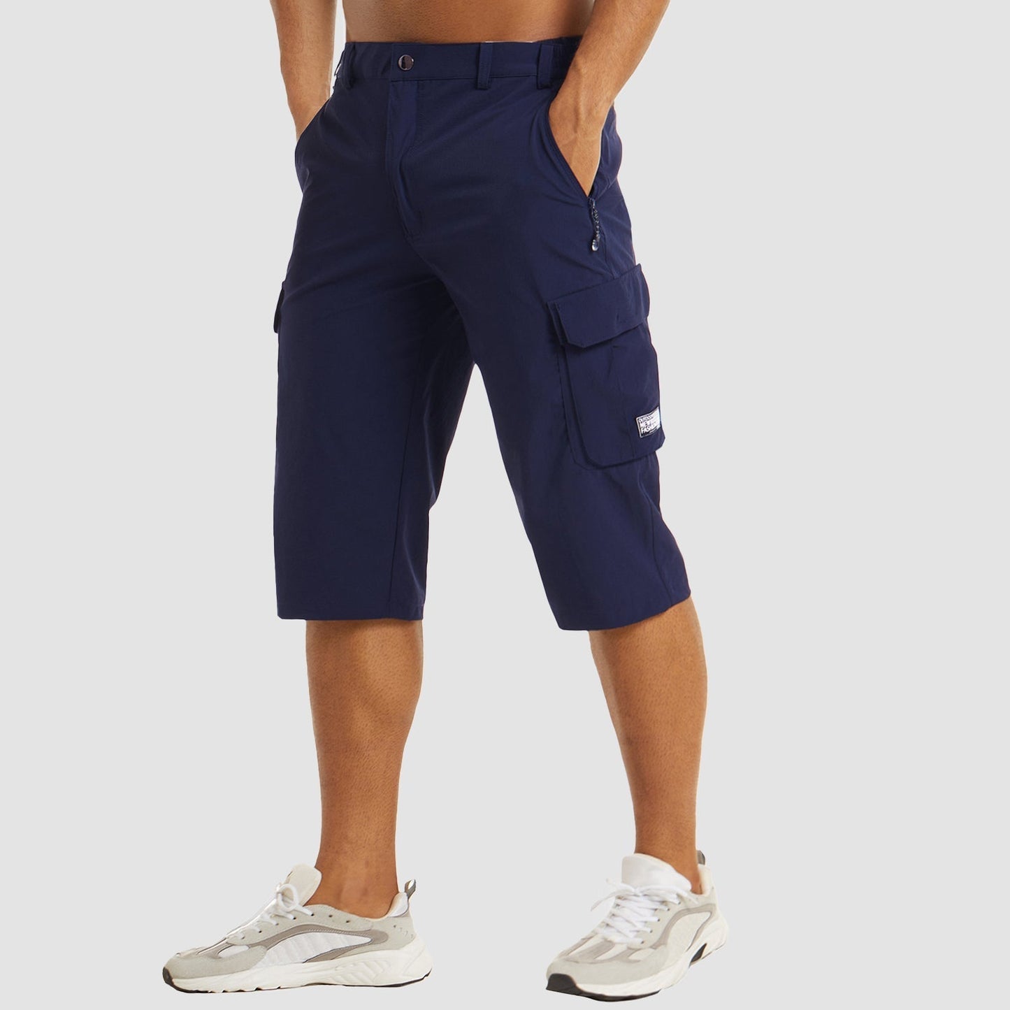 berg-feldt Herren Cargo Shorts in schnelltrocknendem Material