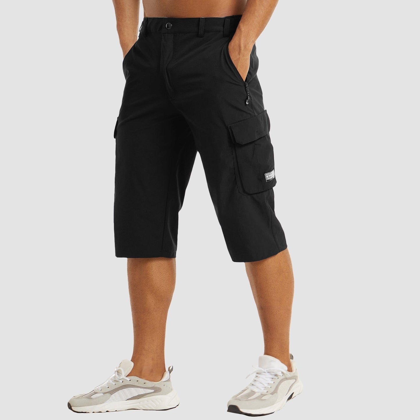 berg-feldt Herren Cargo Shorts in schnelltrocknendem Material