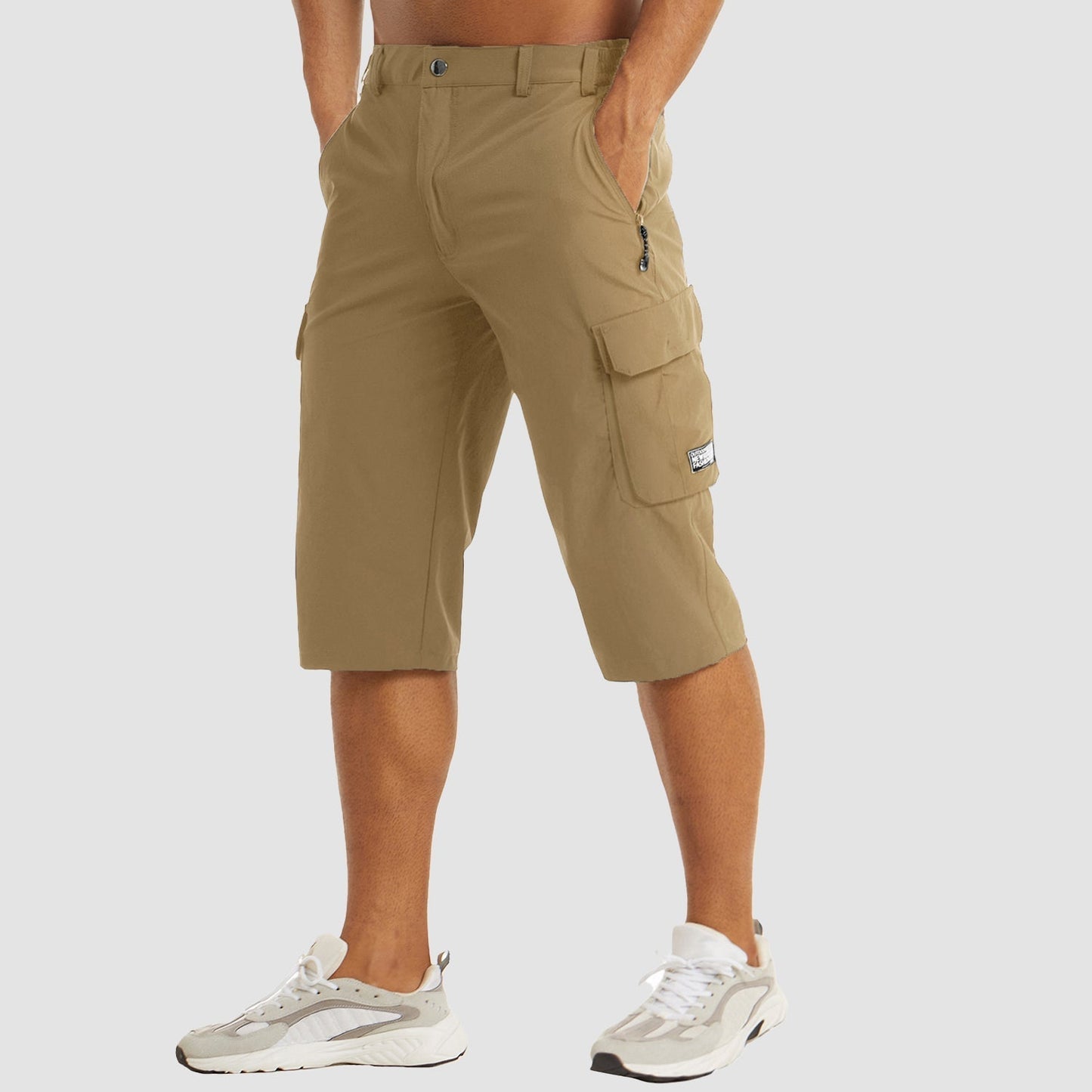 berg-feldt Herren Cargo Shorts in schnelltrocknendem Material