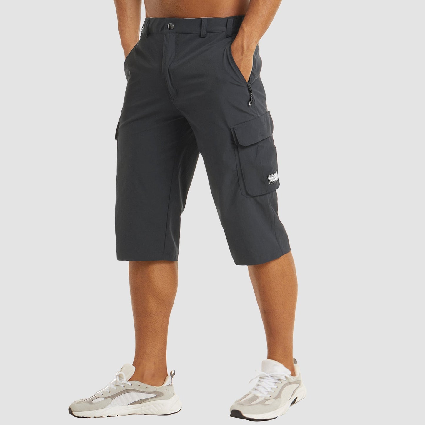 berg-feldt Herren Cargo Shorts in schnelltrocknendem Material