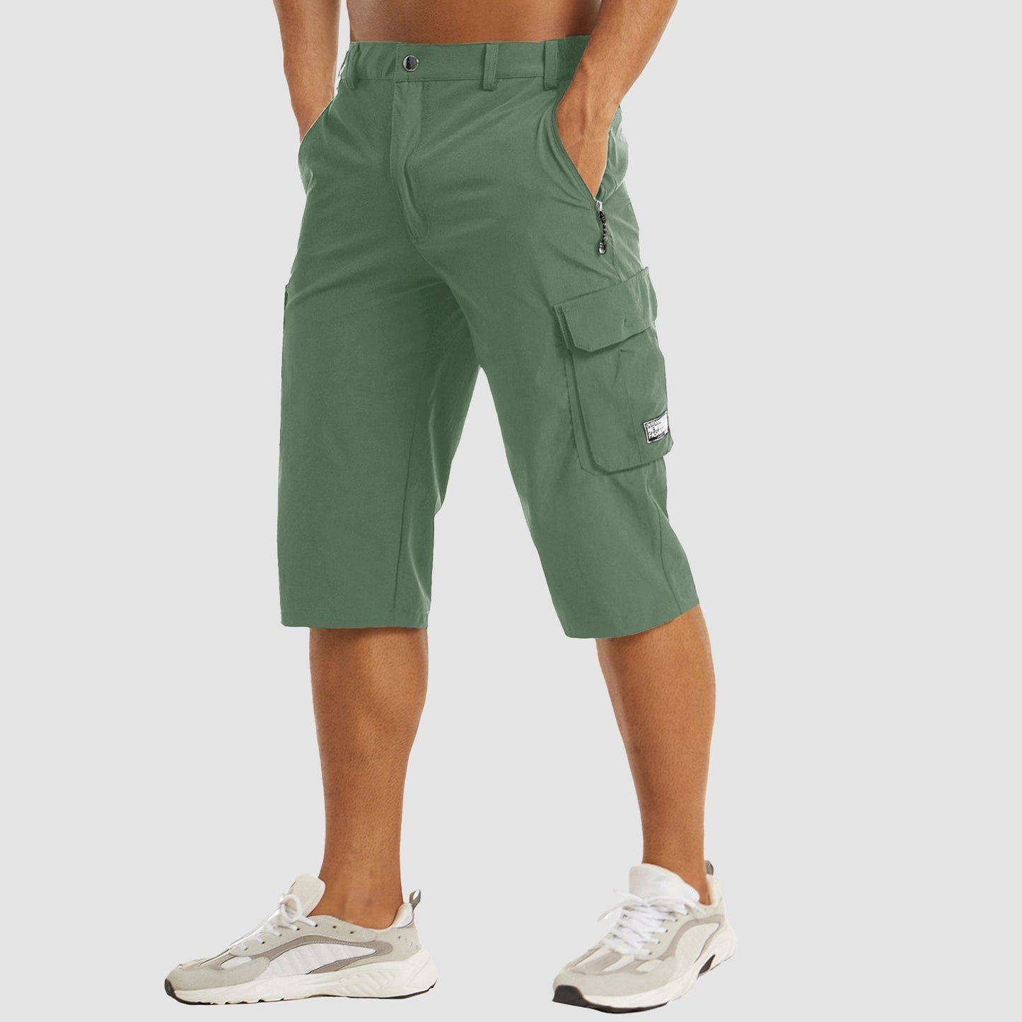berg-feldt Herren Cargo Shorts in schnelltrocknendem Material