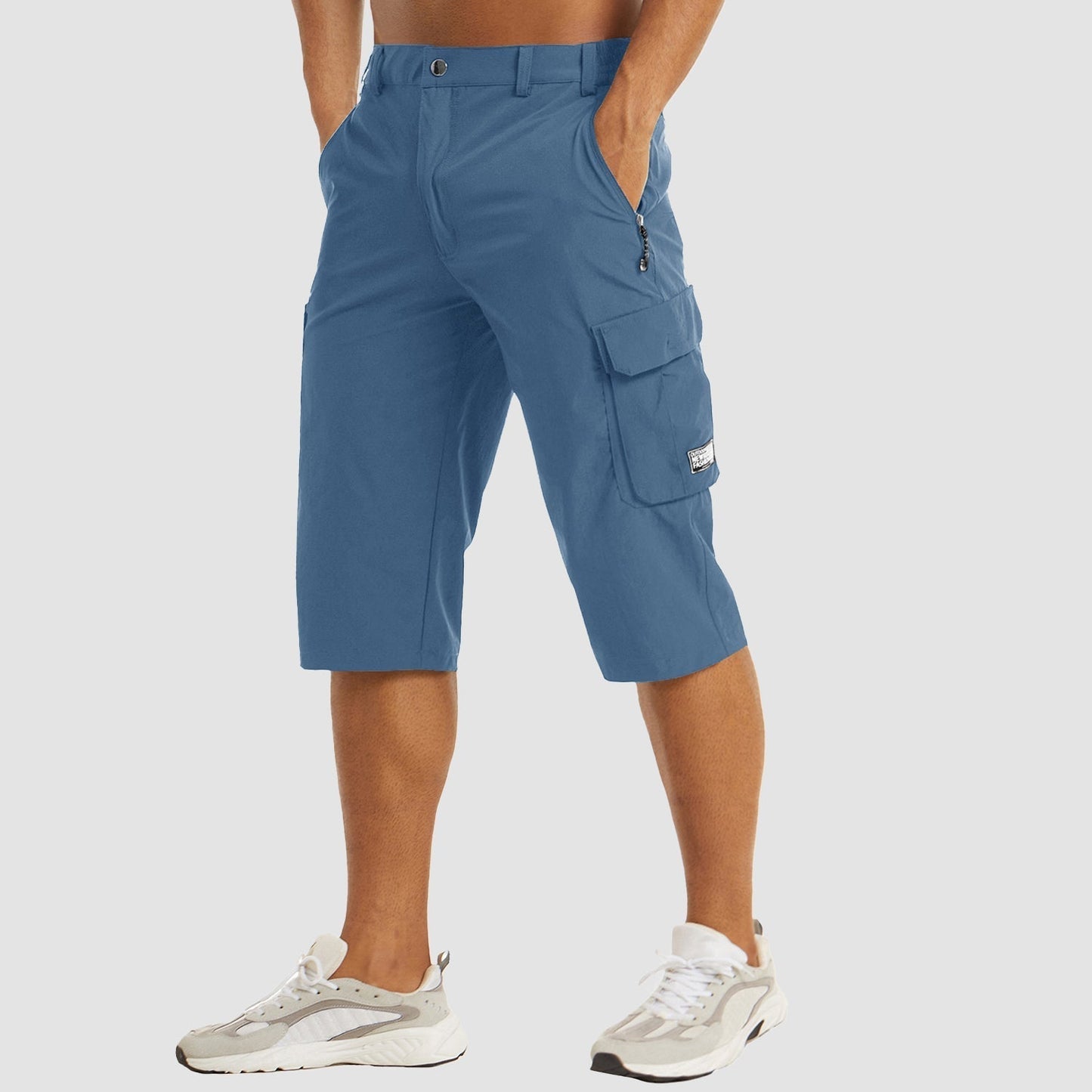 berg-feldt Herren Cargo Shorts in schnelltrocknendem Material