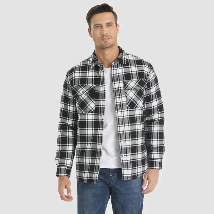 Berg-Feldt | Flanelljacke für Bequemen Stil