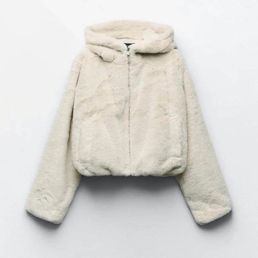 Berg-Feldt | Veste d'hiver élégante en similicuir pour femme