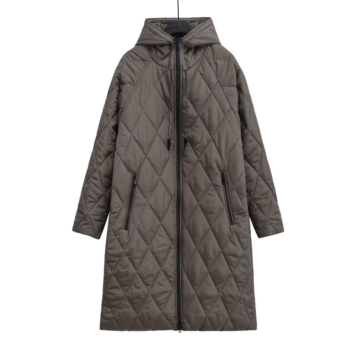 Berg-Feldt | Lange mit Kapuze und Integrierter Fütterung für Frauen Ideal für Den Winter