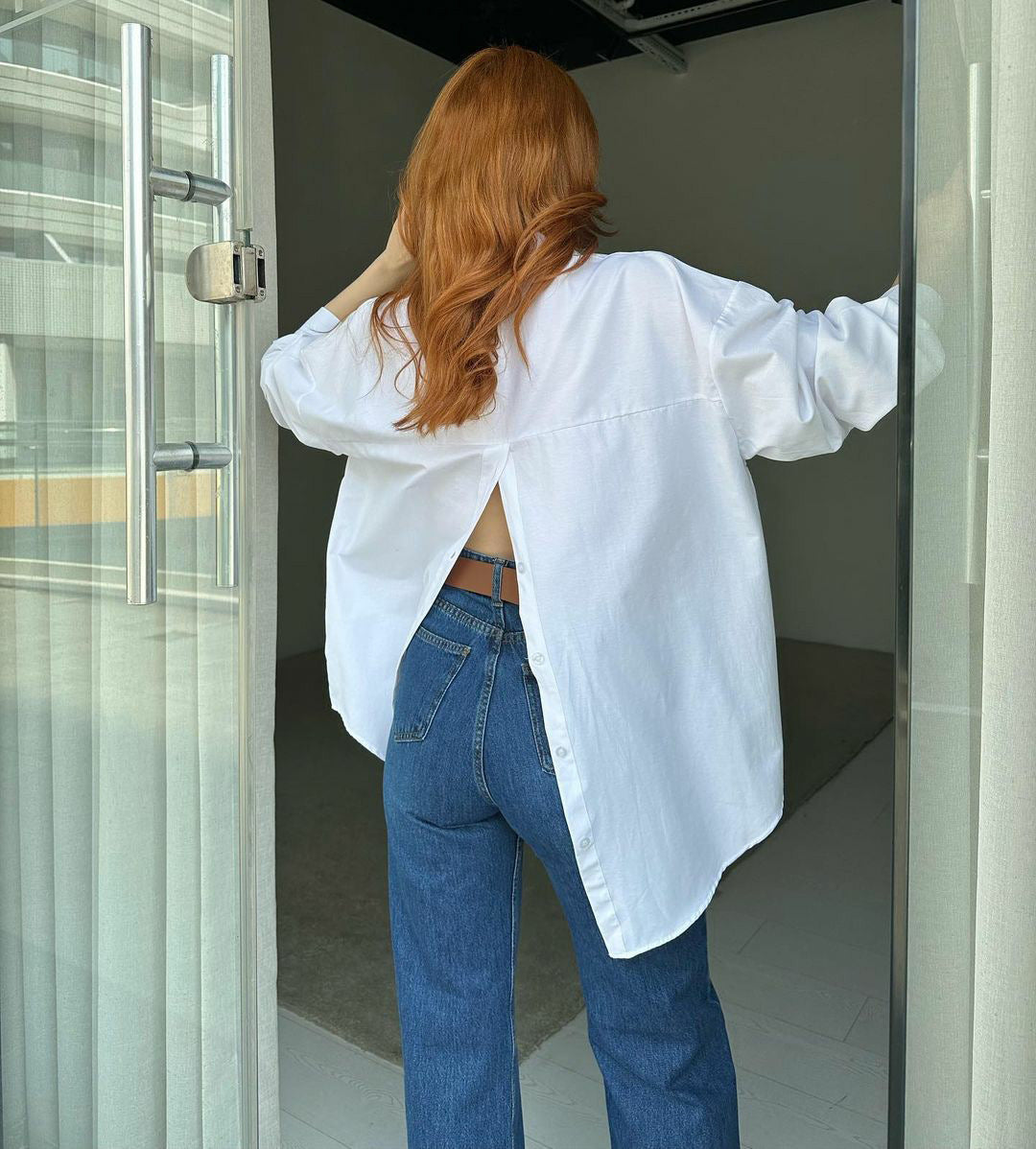 Berg-feldt Damen Oversized Hemd