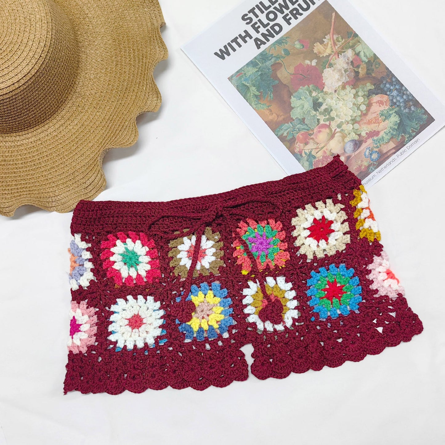 Women's Crochet Patchwork Shorts berg-feldt