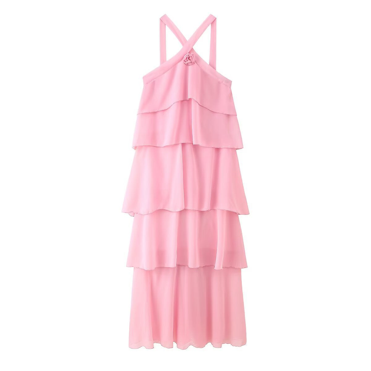 Women's Tiered Chiffon Maxi Dress berg-feldt