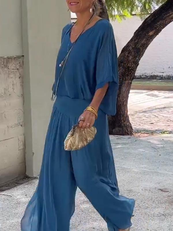 Weitbeiniger Damen Jumpsuit, Relaxed Fit von berg-feldt