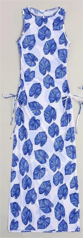 Zeitloses Blumenmuster Damen Sommerkleid von berg-feldt