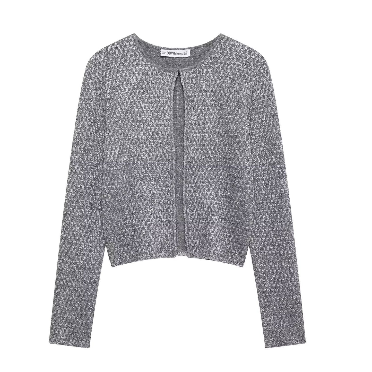 Women's Cable-Knit Cardigan with Button Closure by berg-feldt