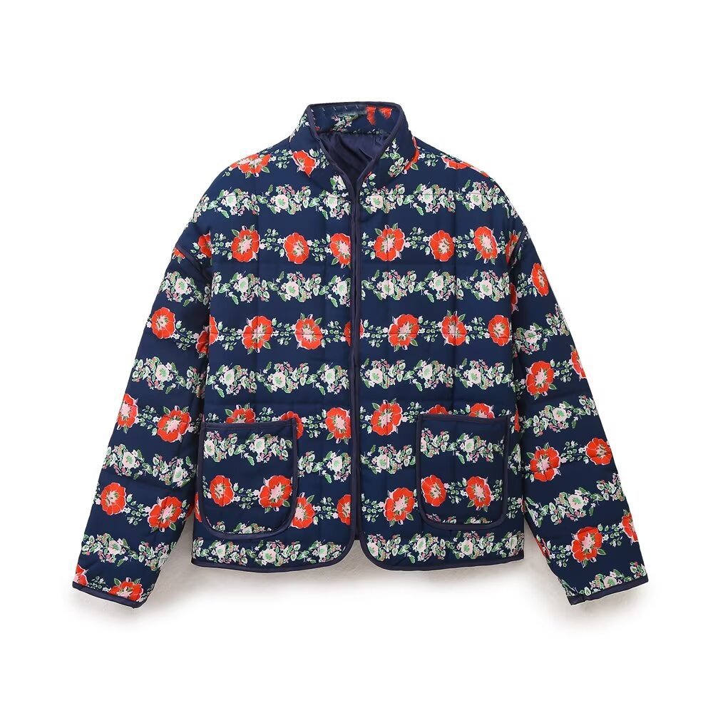 Women's Quilted Floral Comfort Jacket berg-feldt