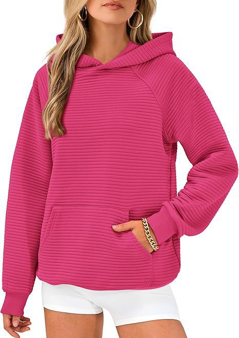 Hooded sweatshirt in textured fabric Berg-Feldt for women