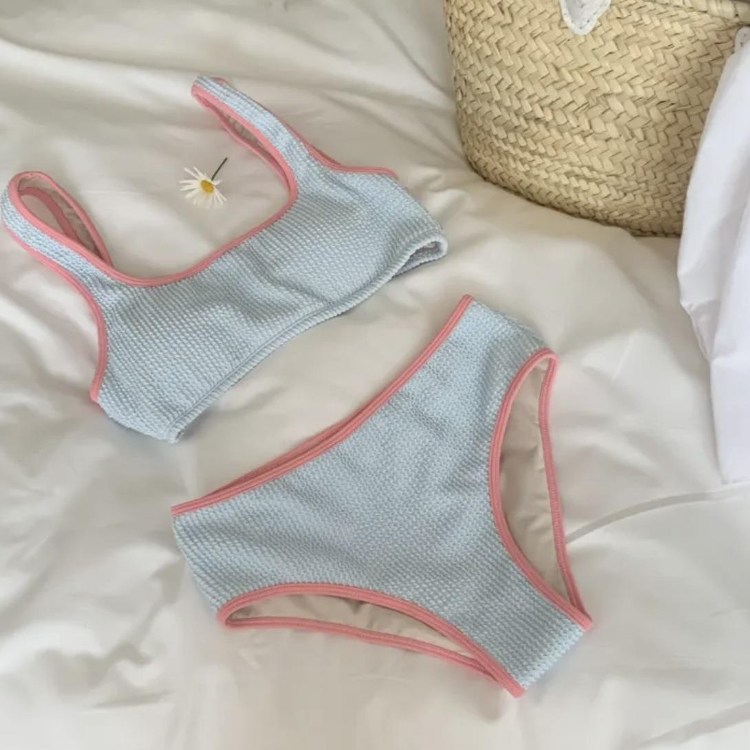 Women's Waffle Texture Bikini Set berg-feldt