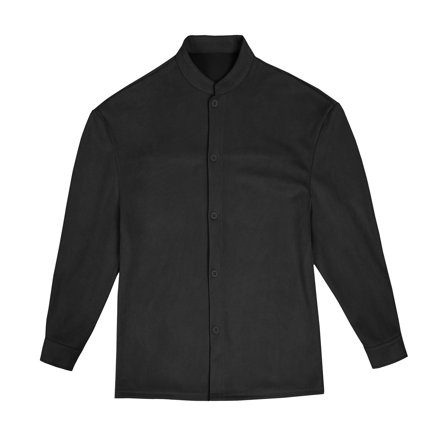 Chemisier femme à manches longues en tissu brillant avec col montant moderne Berg-Feldt