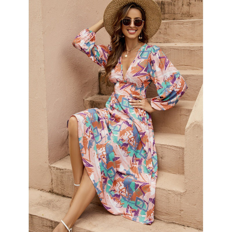 Women's Printed Maxi Dress berg-feldt
