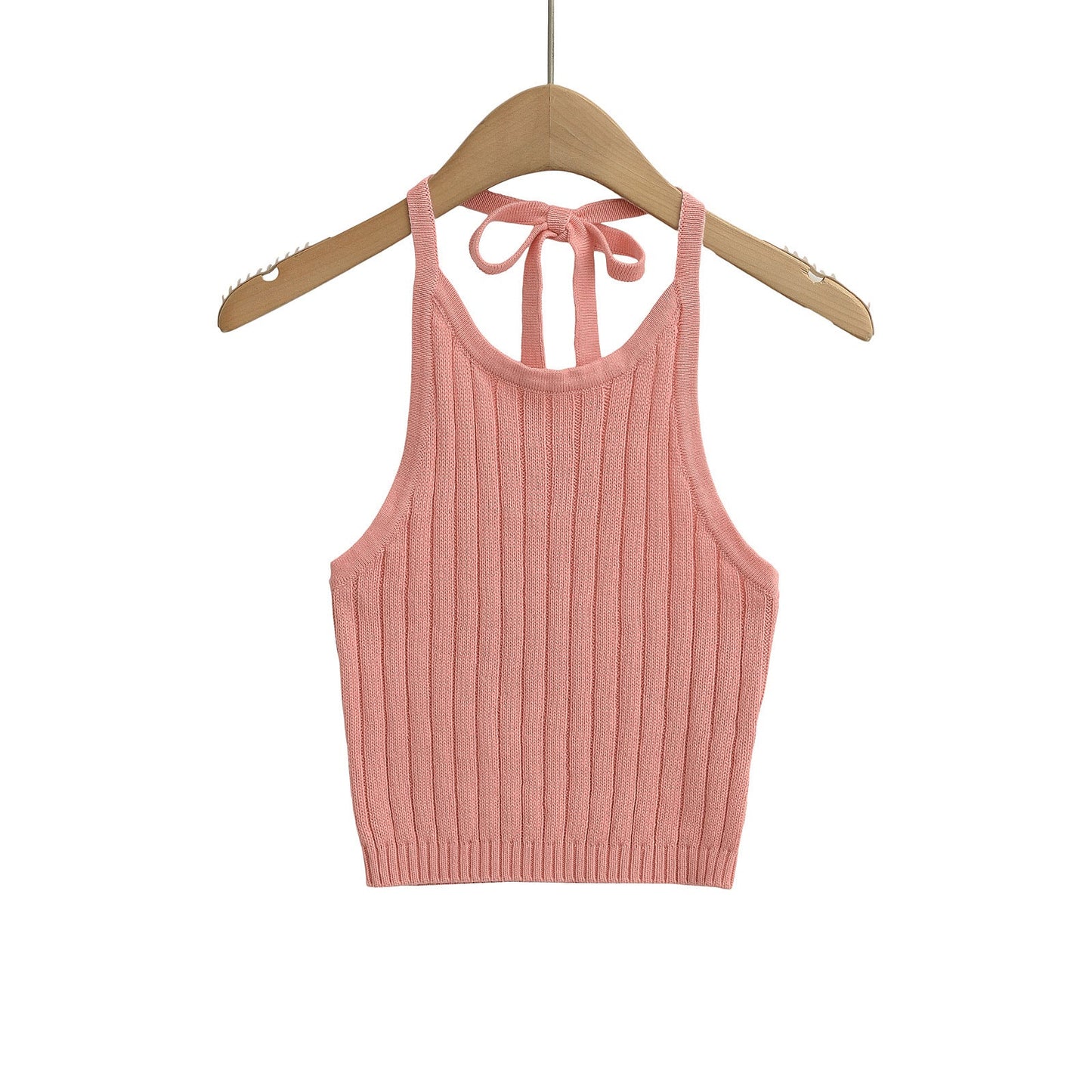 Women's Ribbed Halter Crop Top berg-feldt