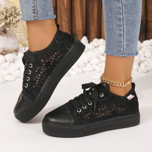 Damen-Sneakers sportifs avec design en dentelle respirante Berg-Feldt
