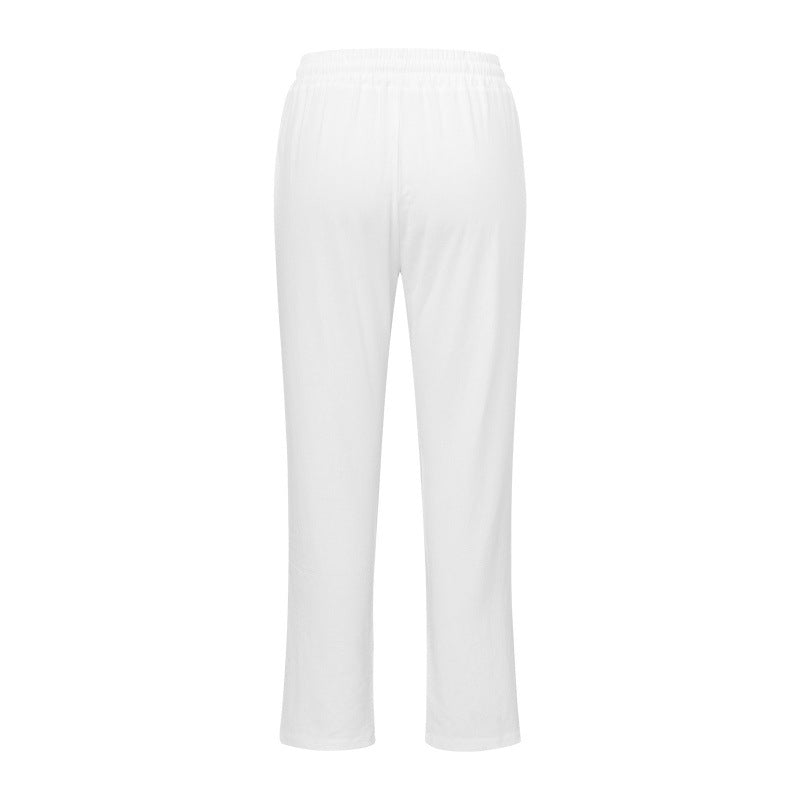 Pantalon de détente confortable berg-feldt pour femme avec cordon de serrage