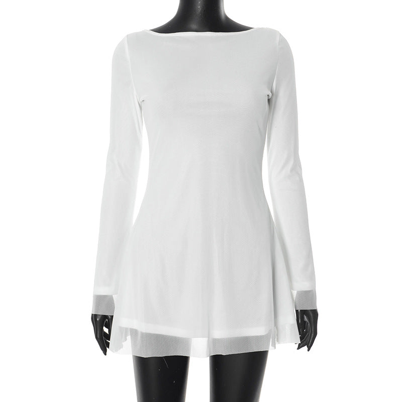 Elegantes Mini-Kleid mit langen Ärmeln von berg-feldt für Damen