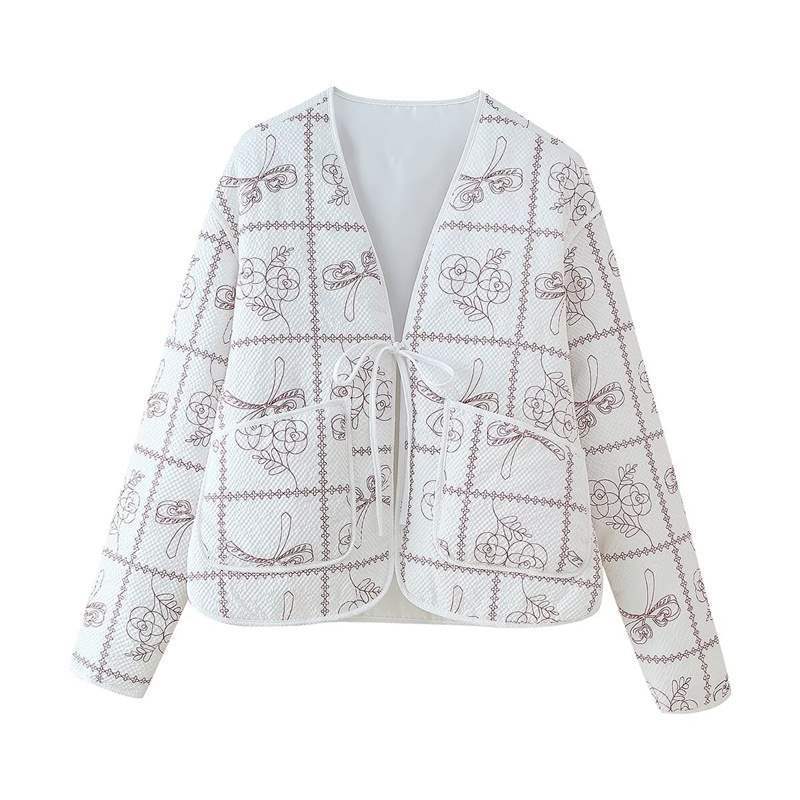 Women's Quilted Floral Jacket berg-feldt
