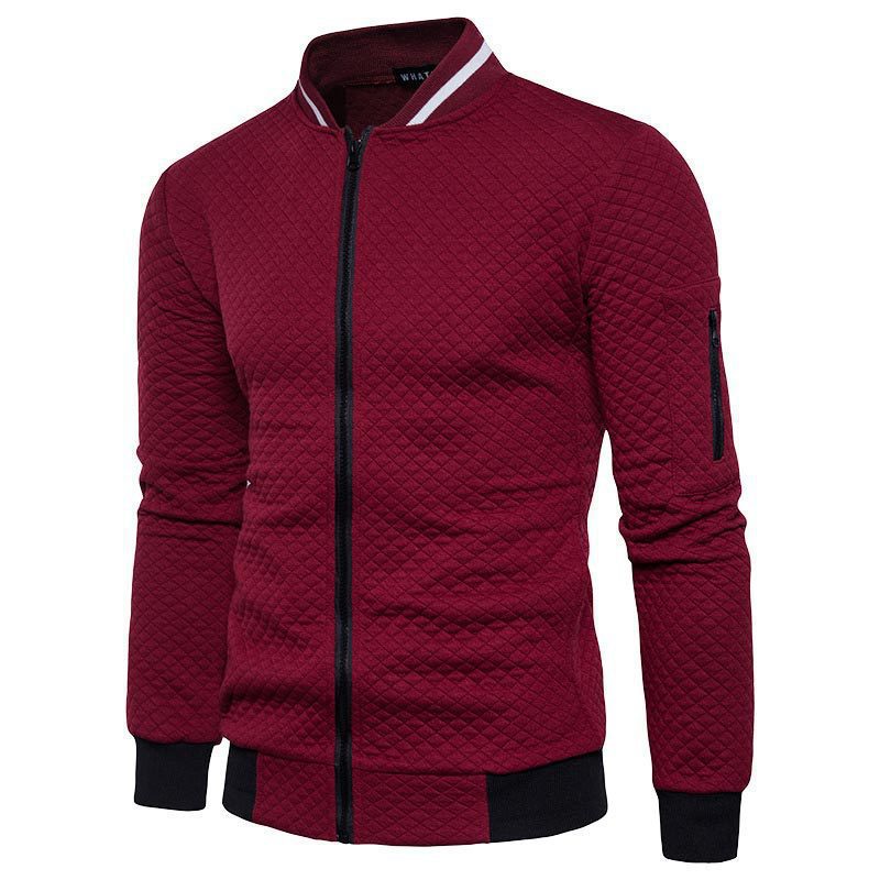 Herren Steppjacke mit praktischem Stehkragen und Reißverschlusstaschen Berg-Feldt
