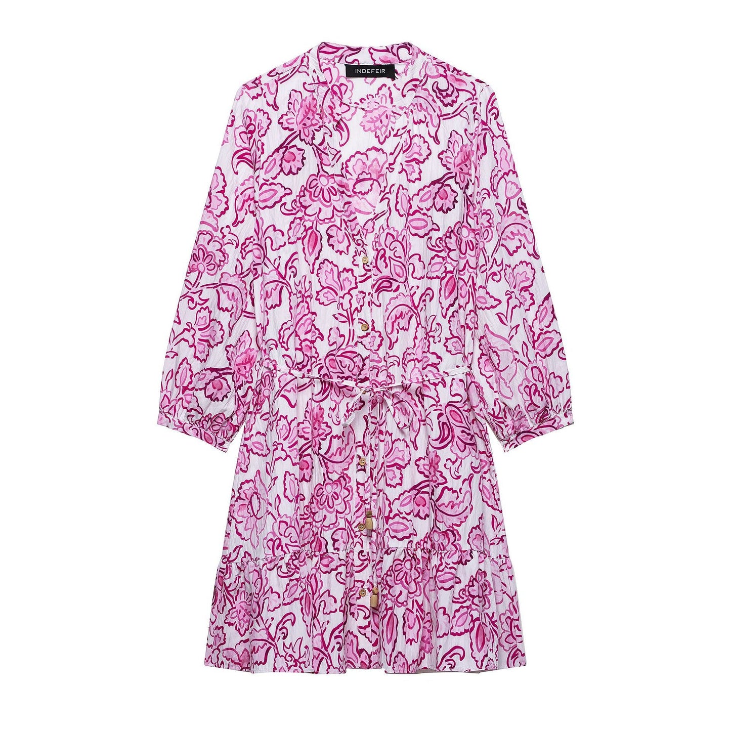 Wickelkleid für Damen mit Blumenmuster von berg-feldt
