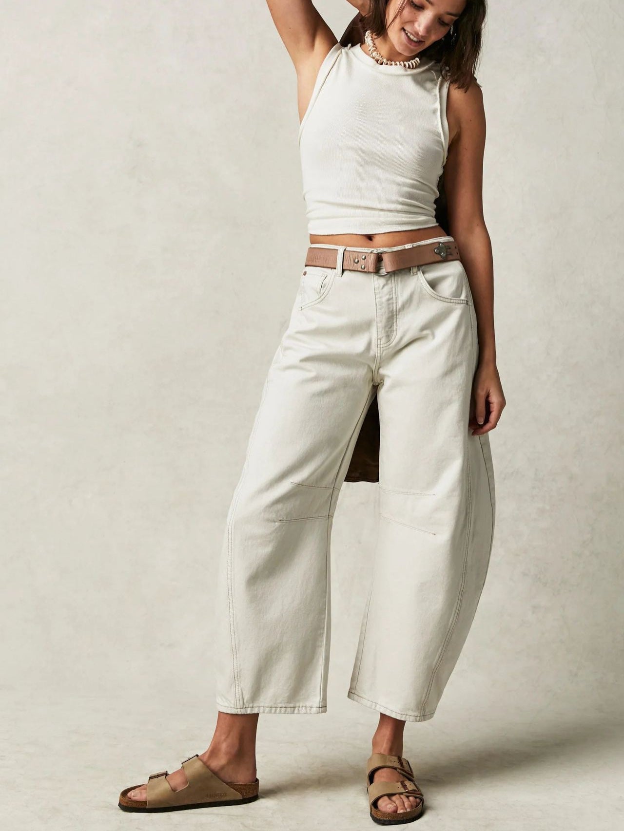 Women's Relaxed Fit Tiered Print Pants berg-feldt