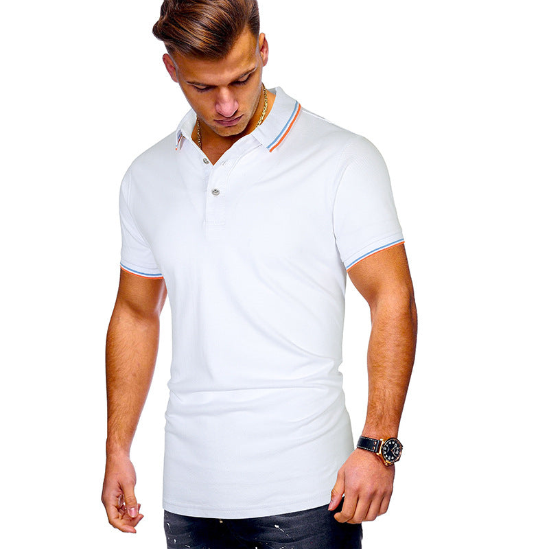 Herren Poloshirt mit modernen Akzenten Berg-Feldt