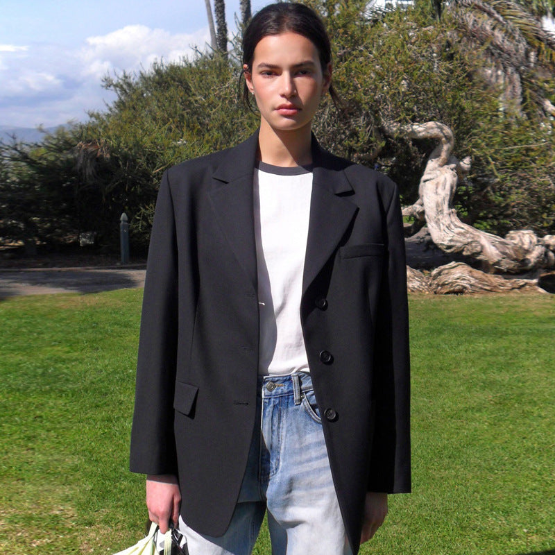 Blazer oversize femme classique à coupe ajustée par berg-feldt
