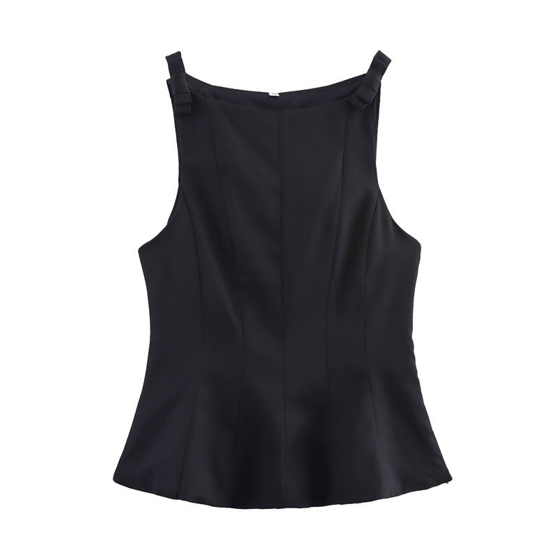 Women's Fitted Peplum Tank Top berg-feldt