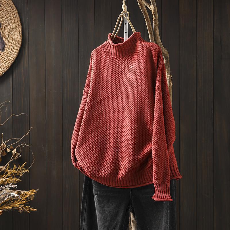 Gestrickter Susanne Pullover