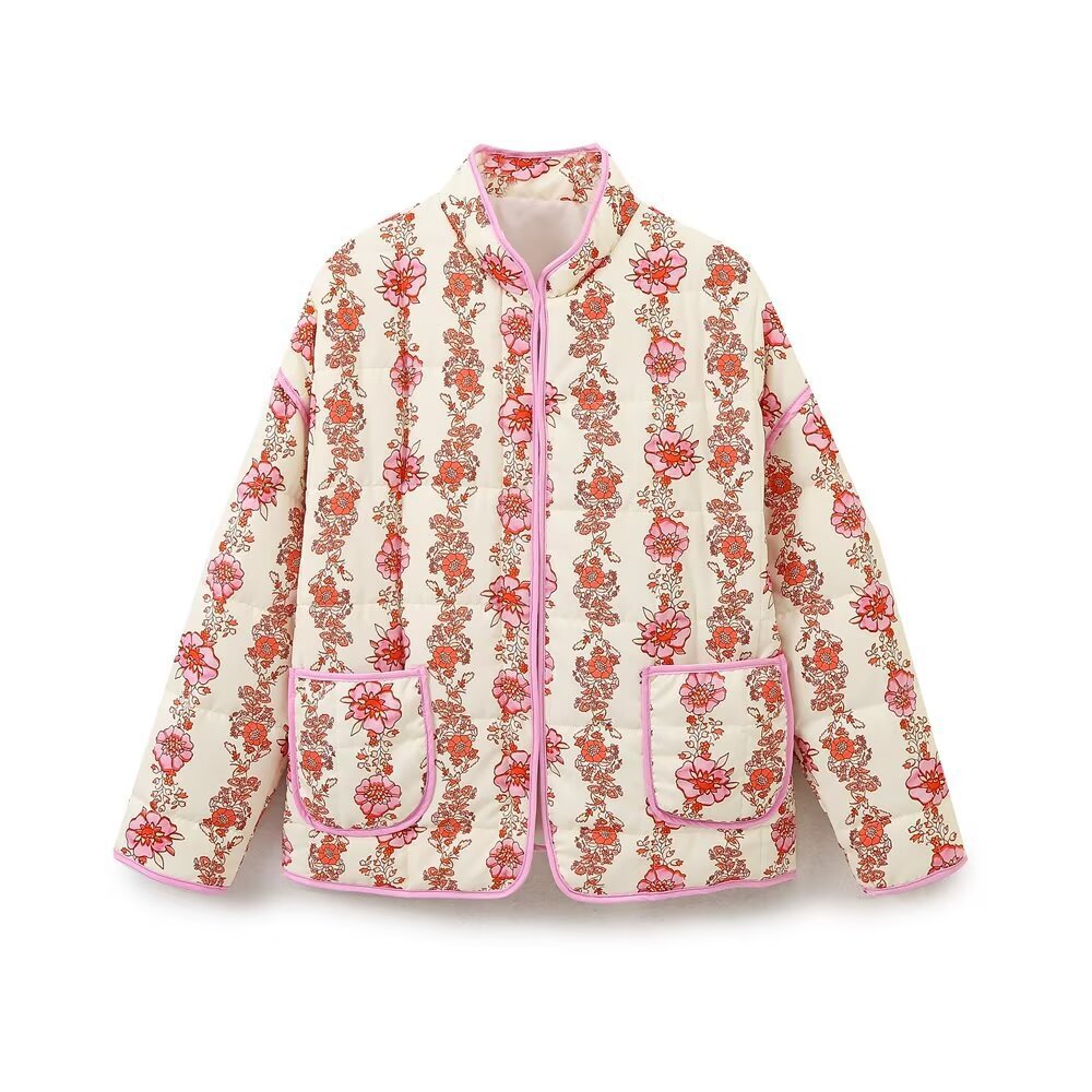 Women's Quilted Floral Comfort Jacket berg-feldt