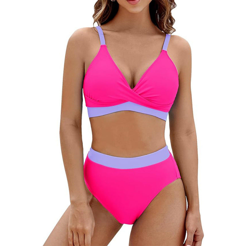 Wickel-Bikini für Damen mit hohem Beinausschnitt von berg-feldt