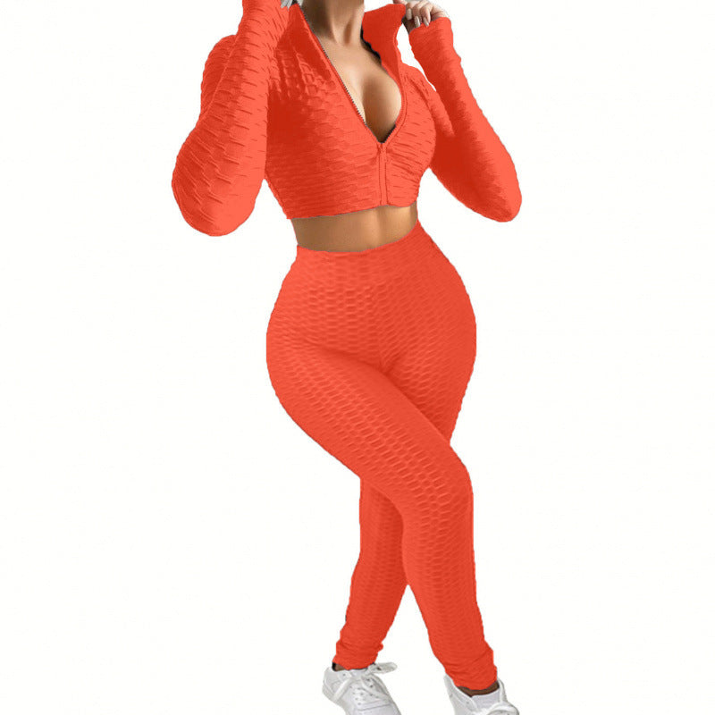 Women's Textured Activewear Set berg-feldt