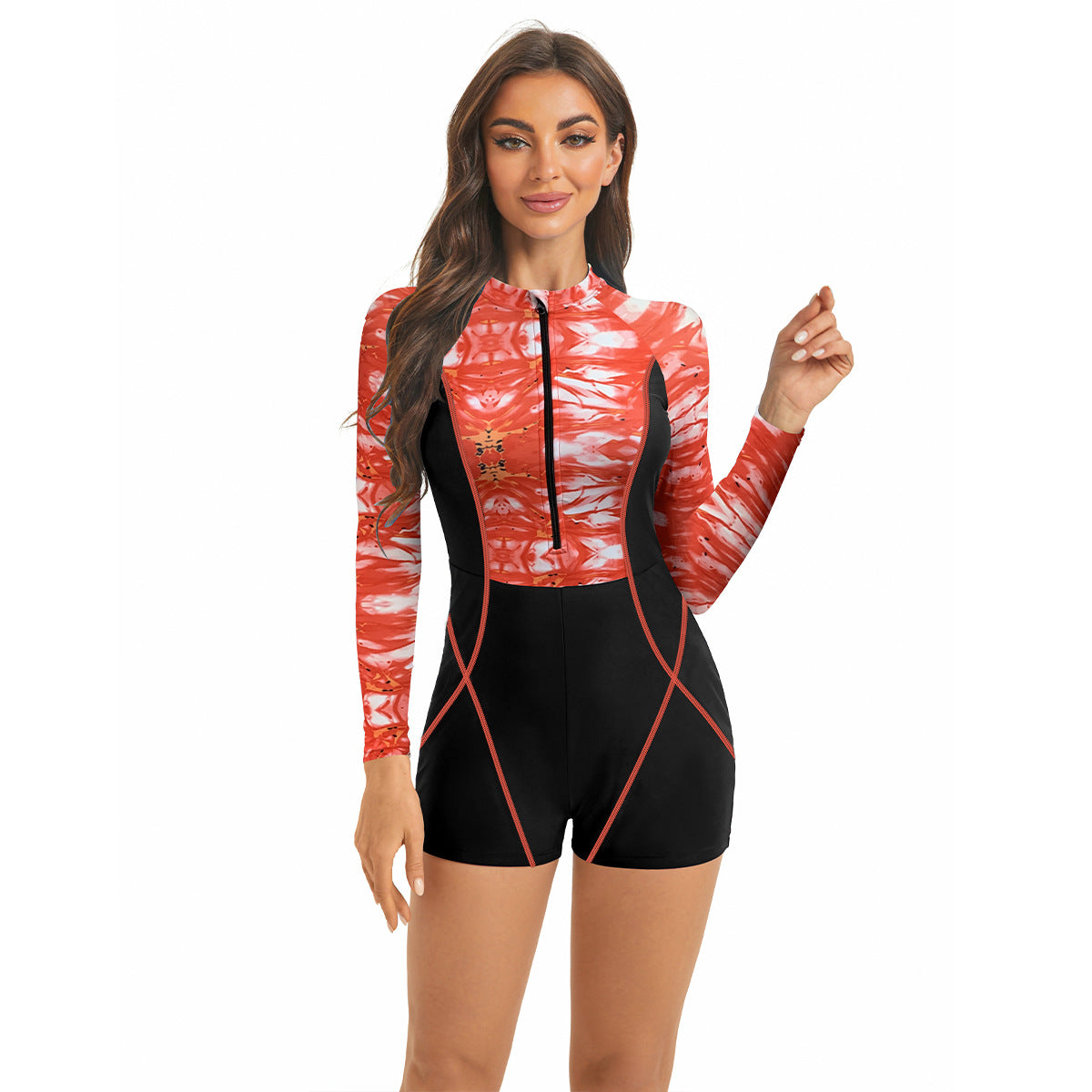 Combinaison de surf sportive pour femme à manches longues et fermeture éclair de berg-feldt