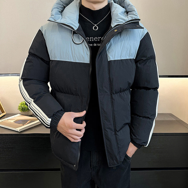 Doudoune matelassée chaude et tendance pour homme avec capuche réglable Berg-Feldt