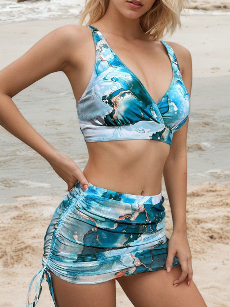 Wickel-Badeoberteil & Hose Set von berg-feldt für Damen