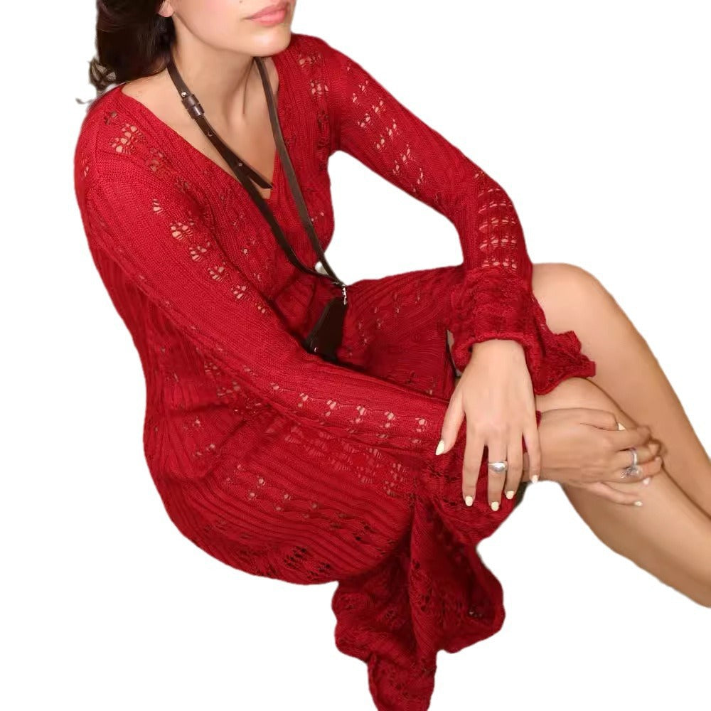Women's Open-Knit Duster Cardigan berg-feldt