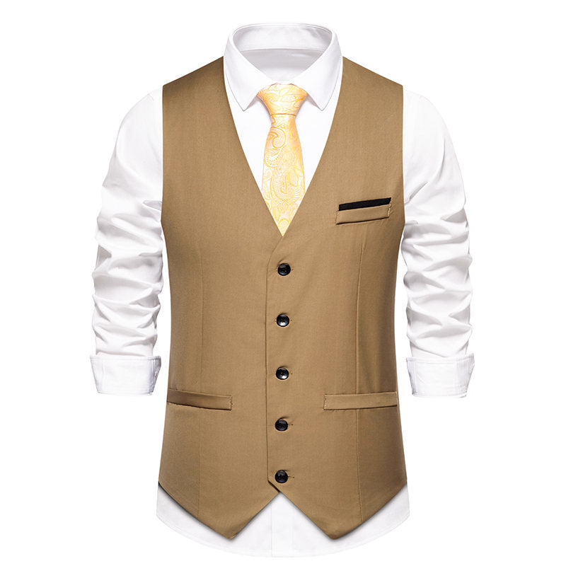 Herren elegante Anzugweste mit feiner Struktur und hochwertigem Material Berg-Feldt