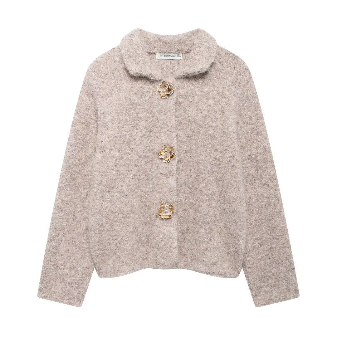 Women's Cozy Boucle Knit Jacket berg-feldt