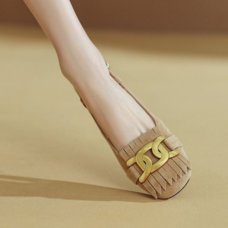 Mocassins élégants pour femmes avec boucle décorative de berg-feldt