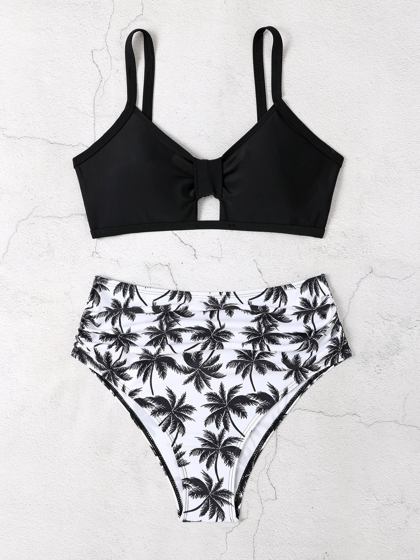 Ensemble de bikini pour femme, couvrant, motif botanique de berg-feldt