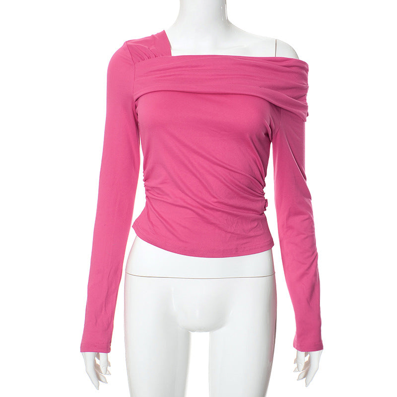 Women's Off-the-Shoulder Ruffled Long-Sleeve Top berg-feldt