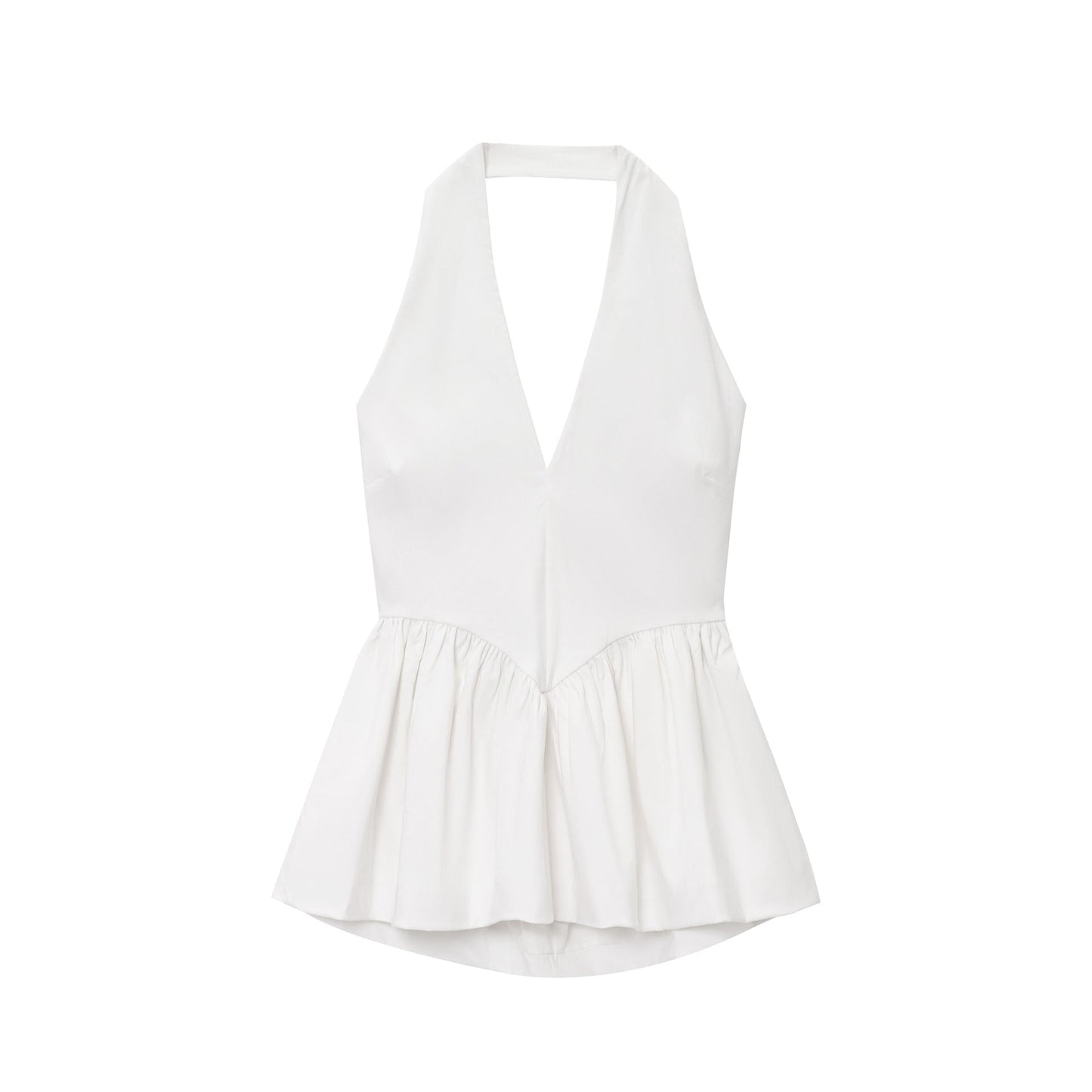 Women's Peplum Halter Top by berg-feldt