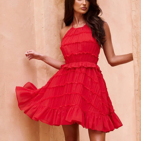 Robe d'été plissée Berg-Feldt pour femme