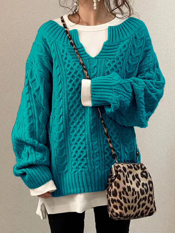 Women's Chunky Cable Knit Sweater berg-feldt