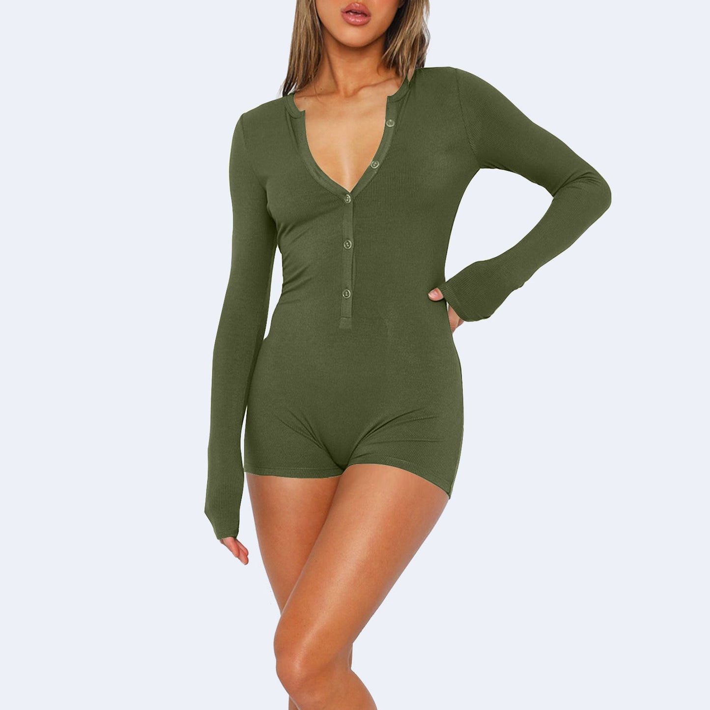 Body femme à manches longues avec patte de boutonnage Berg-Feldt